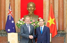 Le président Trân Dai Quang reçoit le président de la Chambre des représentants australienne 