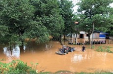 L'armée du Vietnam participe aux efforts de secours au Laos