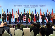Les conférences post-ministérielles de l’ASEAN avec ses partenaires se tiennent à Singapour