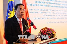 Une rencontre célébrant la Fête nationale de Malaisie à Ho Chi Minh-Ville