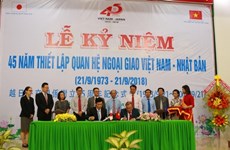 Célébration des 45 ans des relations diplomatiques Vietnam - Japon à Vinh Long