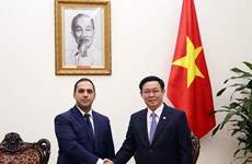 Le vice-PM Vuong Dinh Huê reçoit le ministre bulgare de l’Economie