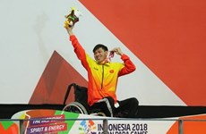Asian Para Games 2018: le nageur Vo Thanh Tung décroche une autre médaille d'or