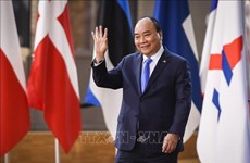 Le Premier ministre Nguyen Xuan Phuc à l'ouverture du 12e Sommet Asie-Europe