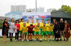 Tournoi de football amical à l’occasion des 45 ans des relations diplomatiques Vietnam – Australie