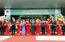 Inauguration des succursales des hôpitaux Bach Mai et Viêt Duc à Ha Nam