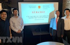 Création d'un club des scientifiques vietnamiens à Victoria (Australie) 