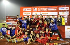 Football : U21 du Vietnam remporte le tournoi U21 du journal Thanh Nien 2018