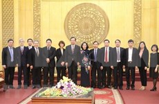 Une délégation du Parti communiste japonais en visite à Ninh Binh