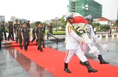 En mémoire des soldats volontaires vietnamiens tombés au Cambodge