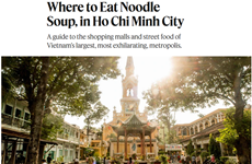 New York Times présente des traits typiques de Ho Chi Minh-Ville