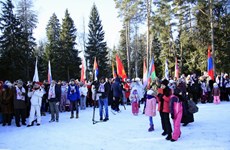 L'ambassade du Vietnam participe aux Jeux diplomatiques d'hiver en Russie