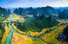 Le géoparc mondial Non nuoc Cao Bang parmi les 50 meilleures vues du monde