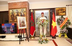 Célébration de la Fête du trône à la résidence du Maroc à Hanoi