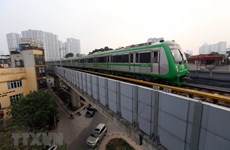 Mise en service de la ligne ferroviaire Cat Linh-Ha Dong 