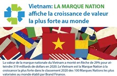 Vietnam: la Marque Nation affiche la croissance de valeur la plus forte au monde