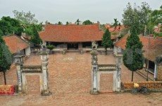 L’architecture originale de l’ancien temple de Mong Phu, à Hanoï