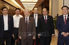 Félicitation adressées aux dirigeants vietnamiens