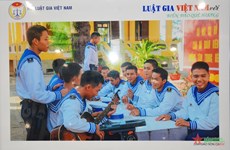 Vernissage de l'exposition "Juristes vietnamiens avec la mer et les îles de la Patrie" 