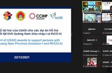 L’USAID soutien aux personnes handicapées de Quang Nam