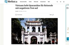 Les médias allemands soulignent la réouverture du tourisme international au Vietnam