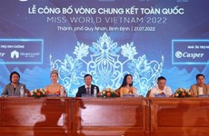 La phase finale du "Miss World Vietnam 2022" se tient à Quy Nhon 