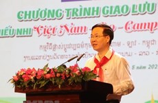 Promouvoir la solidarité et l'amitié entre les enfants du Vietnam, du Laos et du Cambodge
