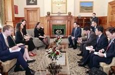 Le président de l'Assemblée nationale rencontre la gouverneure générale de la Nouvelle-Zélande