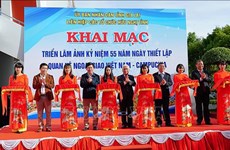Une exposition sur les 55 ans des relations diplomatiques Vietnam -  Cambodge à Gia Lai