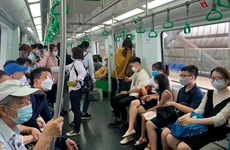  Hanoï: La ligne de métro Cat Linh-Ha Dong transporte plus de 2,65 millions de passagers au premier 