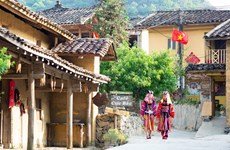 Des costumes colorés de l’ethnie minoritaire Lô Lô à Hà Giang