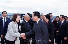 Le président Vo Van Thuong termine avec succès sa visite officielle au Japon