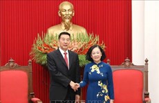 La permanente du Secrétariat du Parti reçoit une délégation de la Conférence consultative politique du peuple chinois