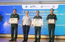 Le premier centre international de formation en réanimation en traumatologie du Vietnam voit le jour