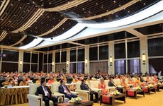 La première conférence du leadership bouddhiste Vietnam-Laos-Cambodge 