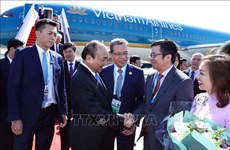 Le Premier ministre Nguyen Xuan Phuc est arrivé à Pékin 