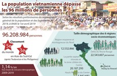 La population vietnamienne dépasse les 96 millions de personnes
