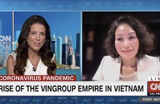 Onze minutes d'or en direct pour Vingroup sur la chaîne de télévision américaine de CNN