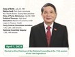 Nguyen Duc Hai élu vice-président de l'Assemblée nationale 