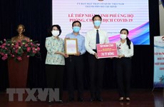Ho Chi Minh-Ville: plus de 99 milliards de dongs pour la lutte contre le COVID-19