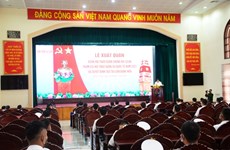 Cérémonie marquant le départ de la délégation militaire du Vietnam participant aux "Army Games 2021"
