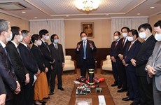 Le PM Pham Minh Chinh rencontre des représentants d'intellectuels vietnamiens au Japon