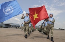 Les contributions vietnamiennes aux opérations onusiennes de maintien de la paix sont appréciées