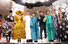 Un défilé de mode vietnamien brille à World Expo 2020 à Dubai 