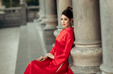Beauté rayonnante de Miss Univers Vietnam 2019 Nguyen Tran Khanh Van en ao dai 