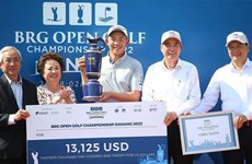 Clôture du tournoi "BRG Open Golf Championship Danang 2022"