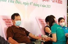 Hô Chi Minh-Ville vise à mobiliser 220.000 poches de sang en 2023