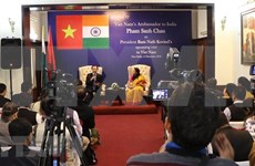 Une conférence de presse sur la prochaine visite du président indien au Vietnam