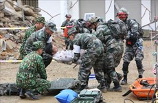 Coopération entre les armées et les populations de la région frontalière Phuc Hoa et Longzhou