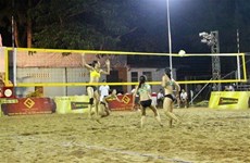 Ouverture du tournoi d’Asie de beach-volley féminin 2019 à Can Tho